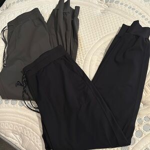 Zella joggers - black & grey - size small